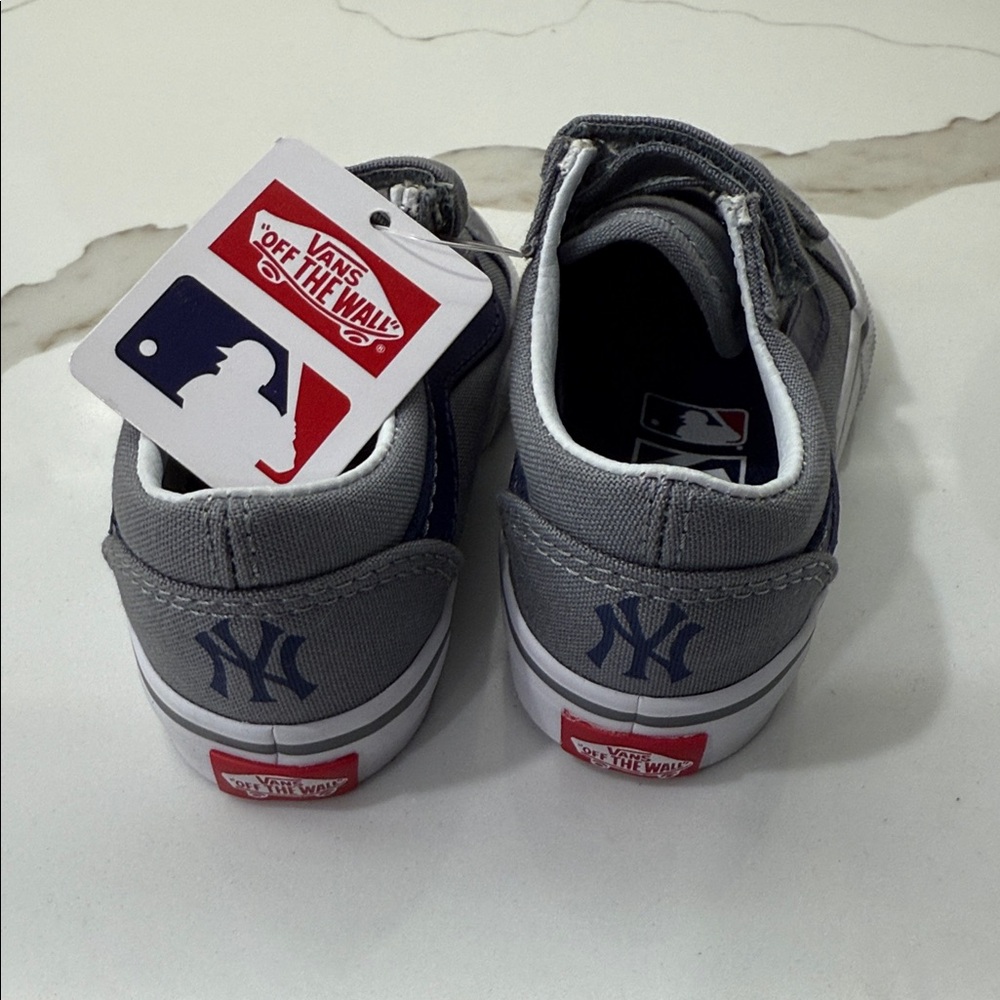 Vans Gray MLB Collaboration Sneakers